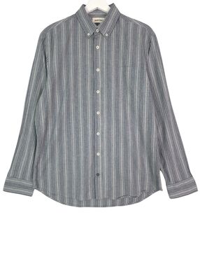 Taylor Stitch The Jack Button Down Shirt In Sky Blue Chambray Stripe